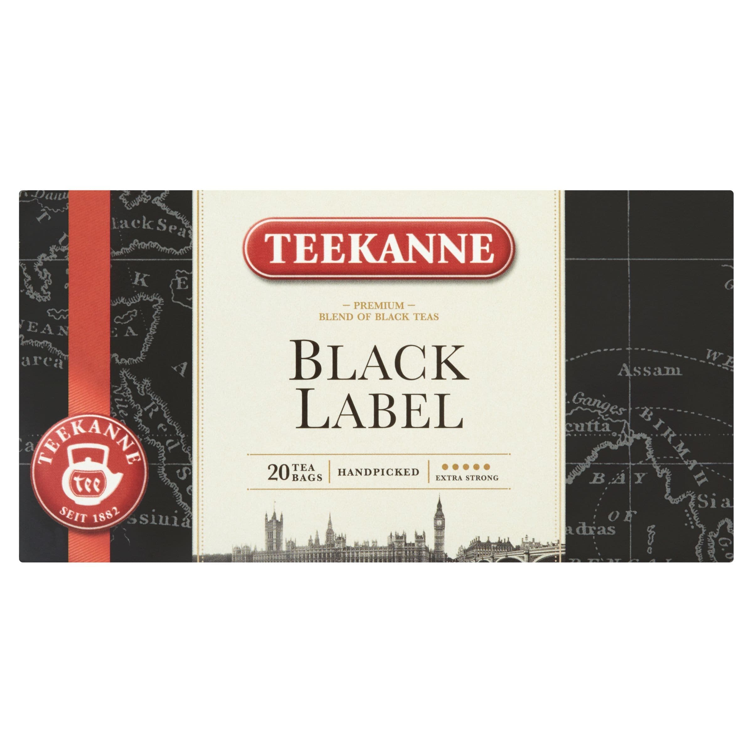 Teekanne Blacklabel, černý čaj 20x2 g
