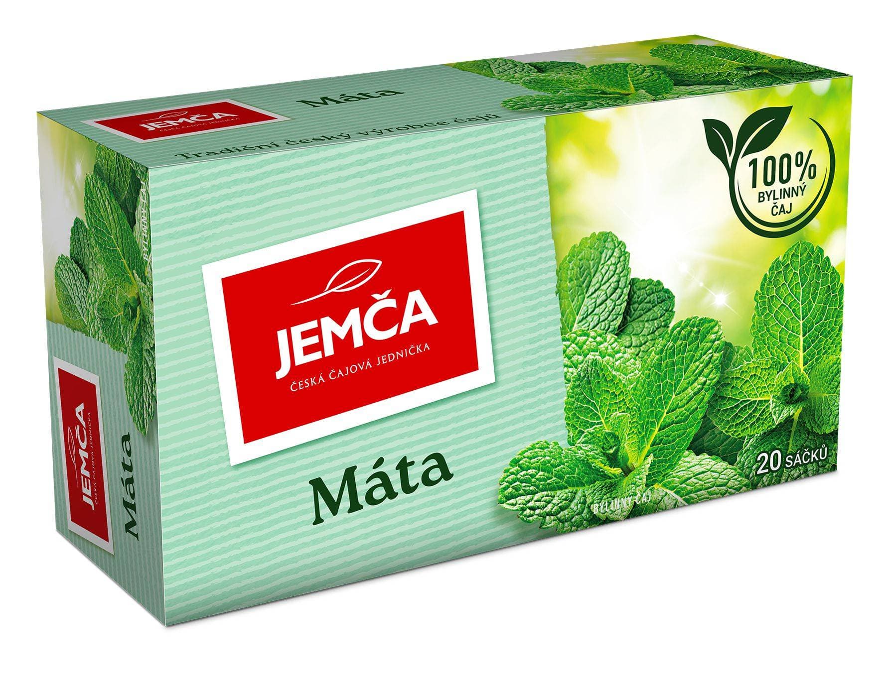 Jemča Máta bylinný čaj 20x1,5 g