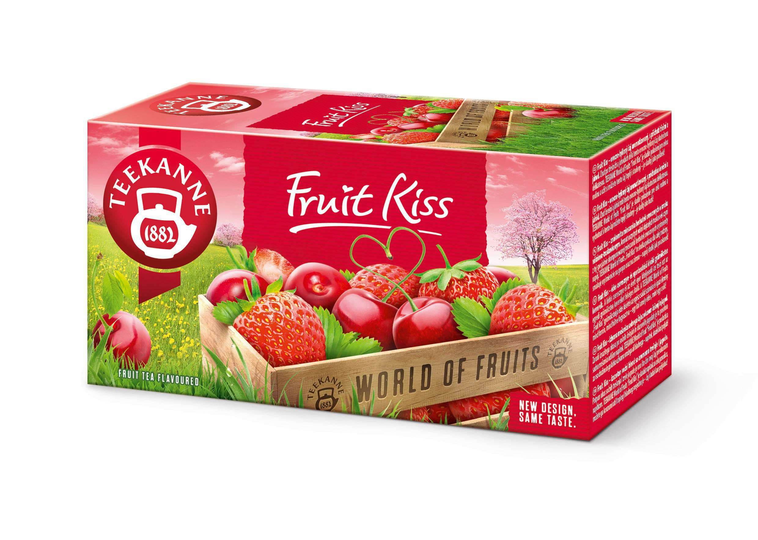 Teekanne Fruit Kiss, World of Fruits 20x2,5 g