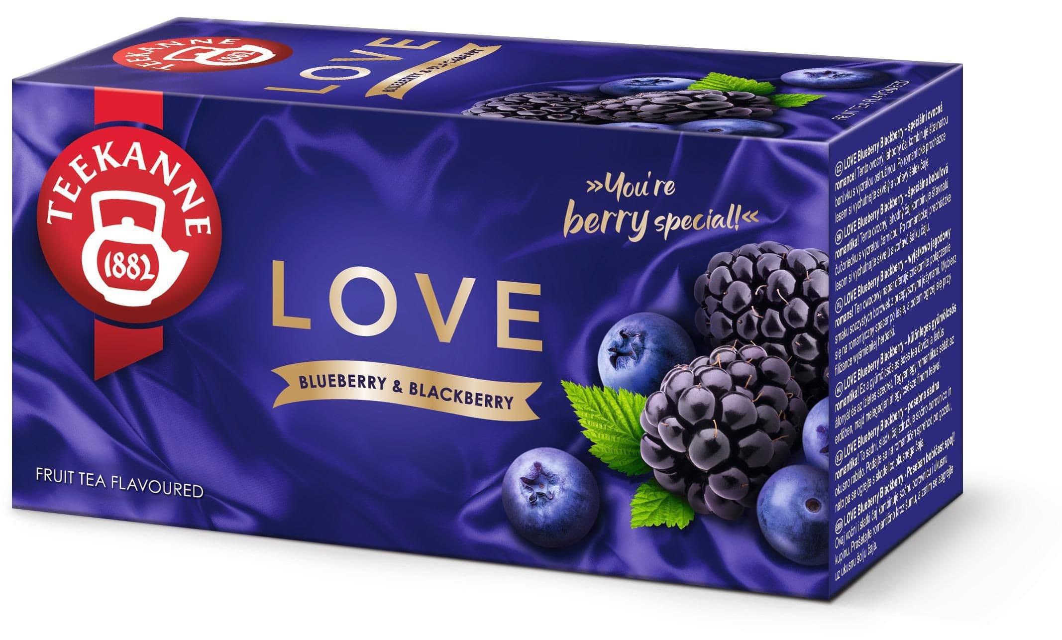 Teekanne Love Blueberry Blackberry 45g