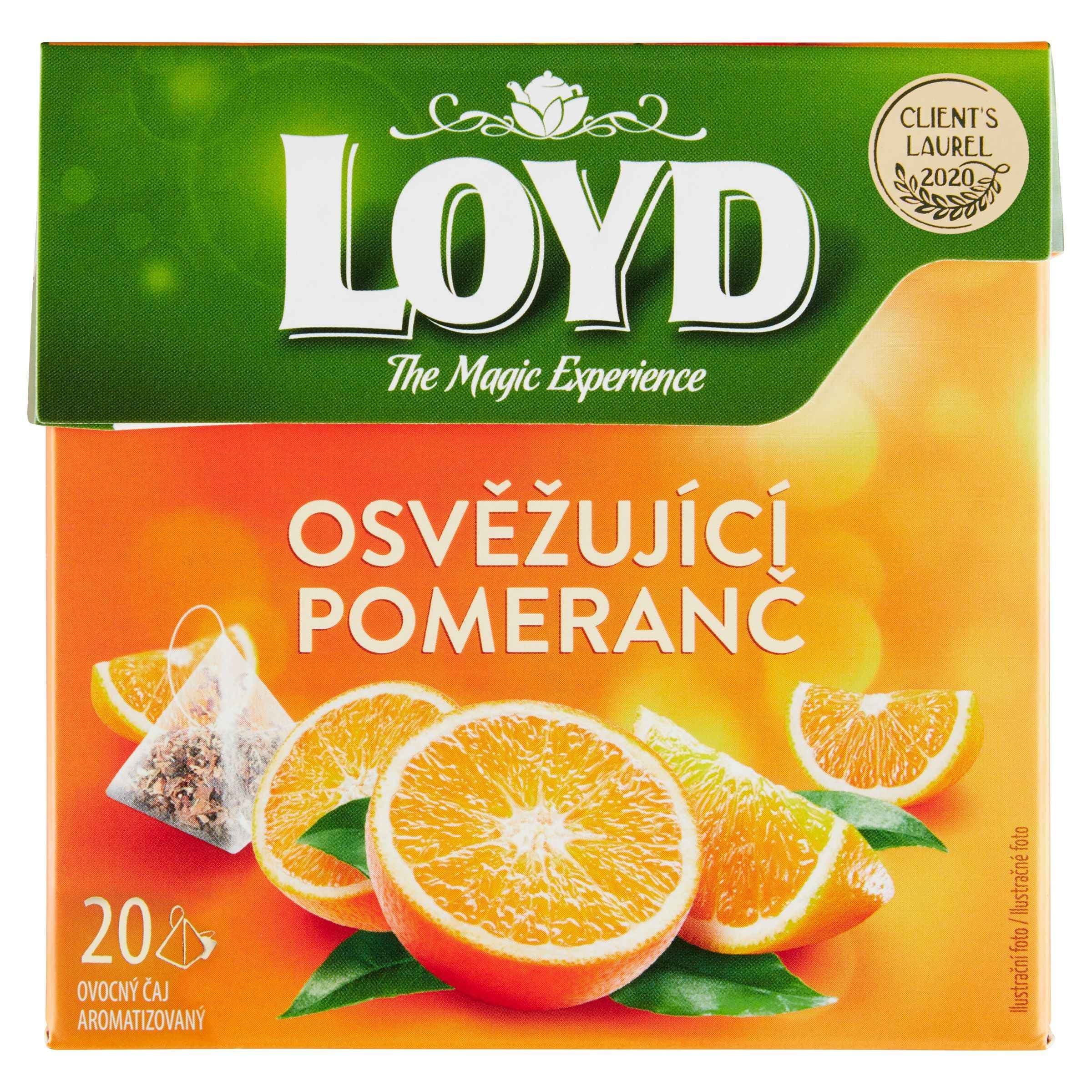 Loyd Osvěžující pomeranč 20 x 2,2g