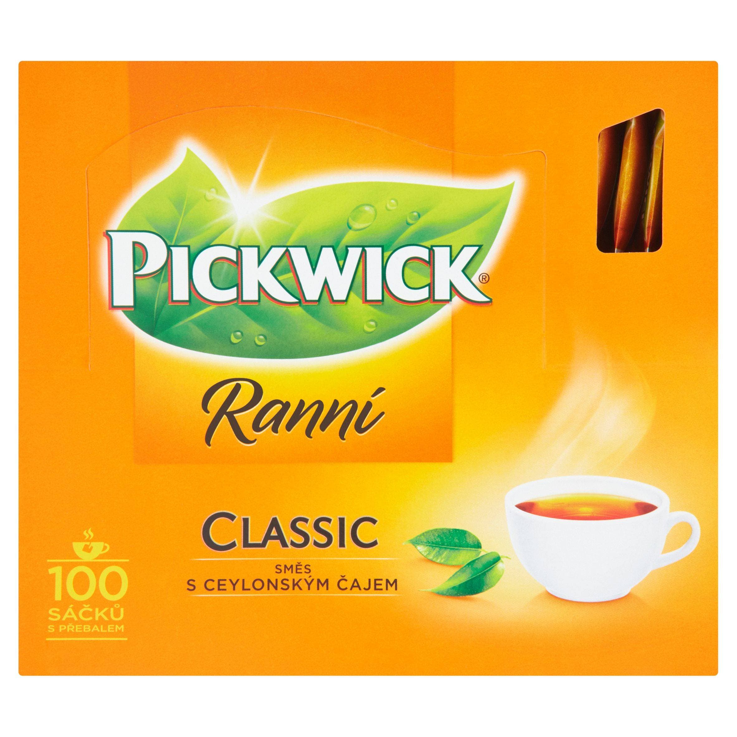 Pickwick Ranní Classic směs s ceylonským čajem 175 g