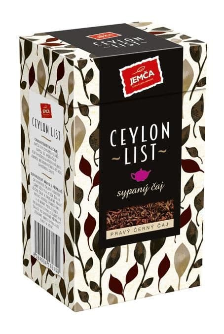 Jemča Ceylon list pravý černý čaj 75 g