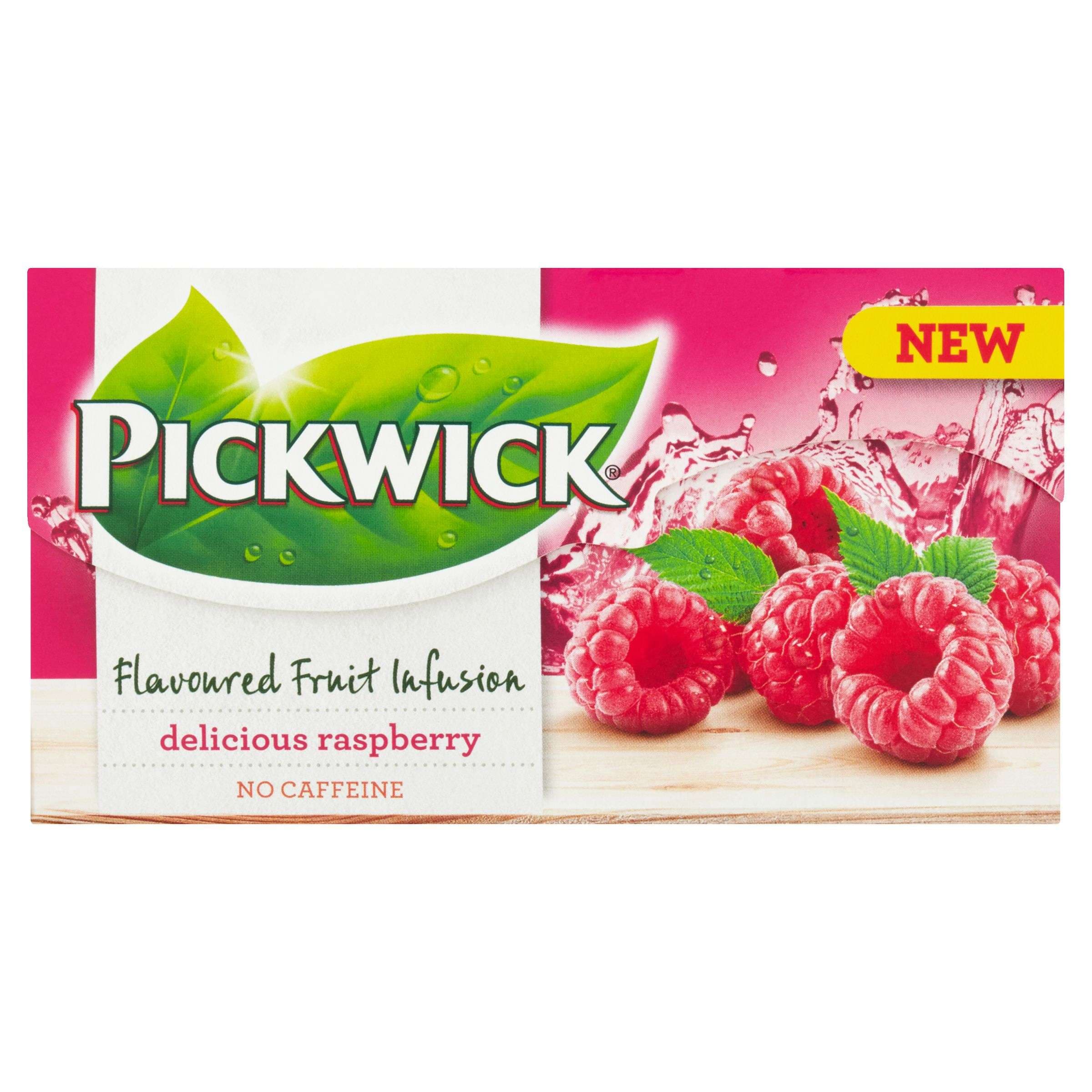 Pickwick Flavoured Fruit Infusion Delicious Raspberry 20 x 2g