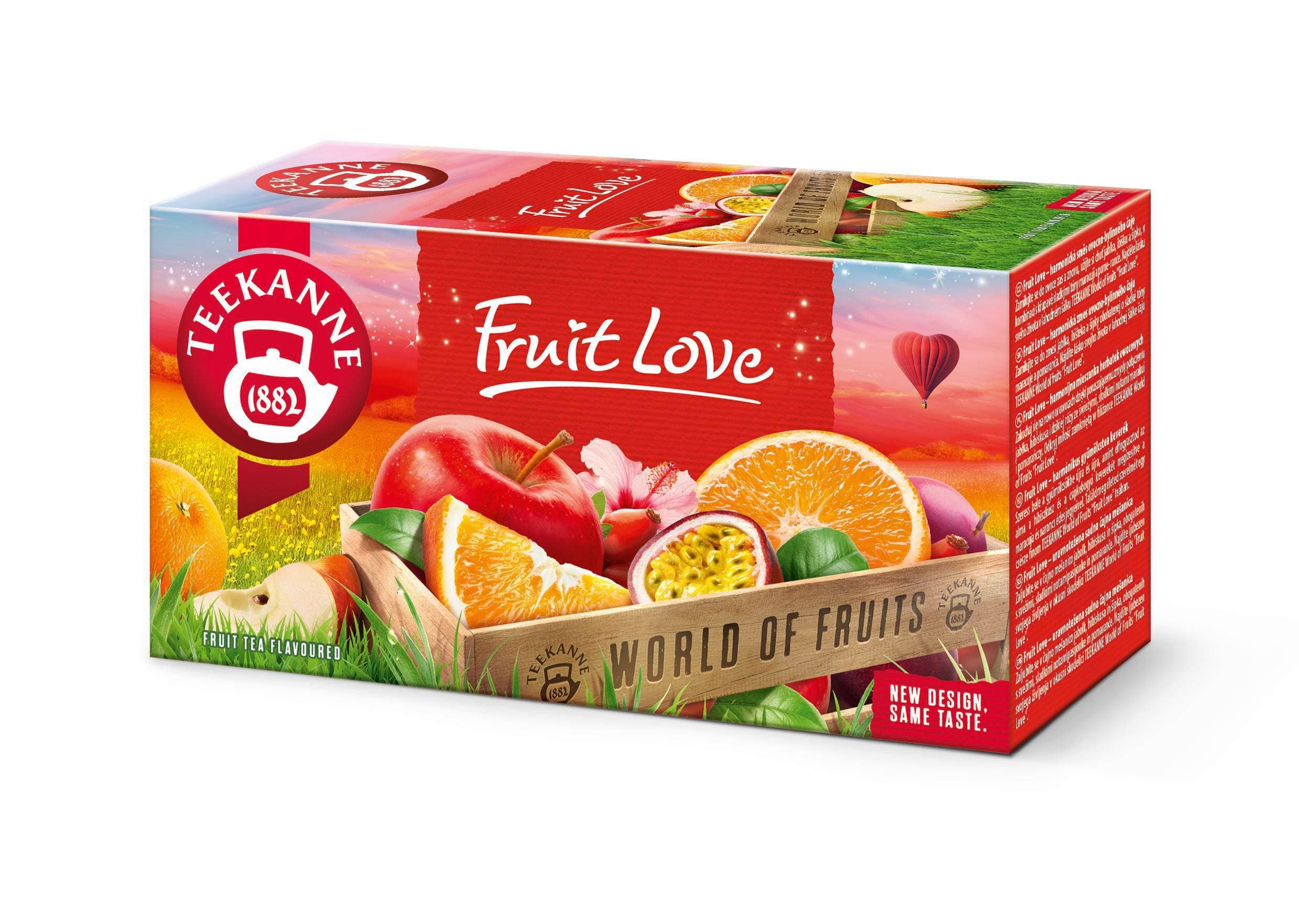 Teekanne Fruit Love, World of Fruits 45 g