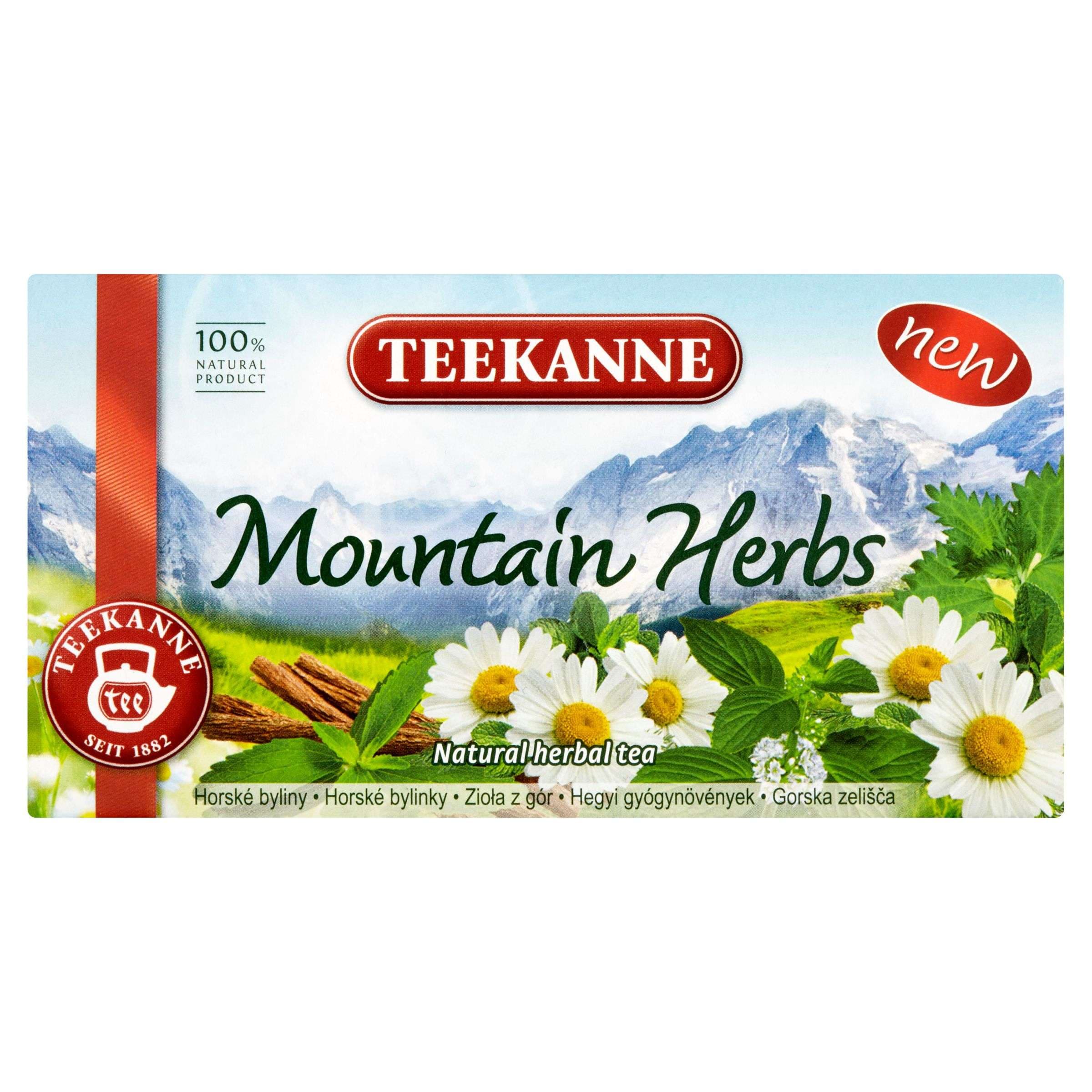 Teekanne Mountain Herbs, bylinný čaj 20x1,8 g