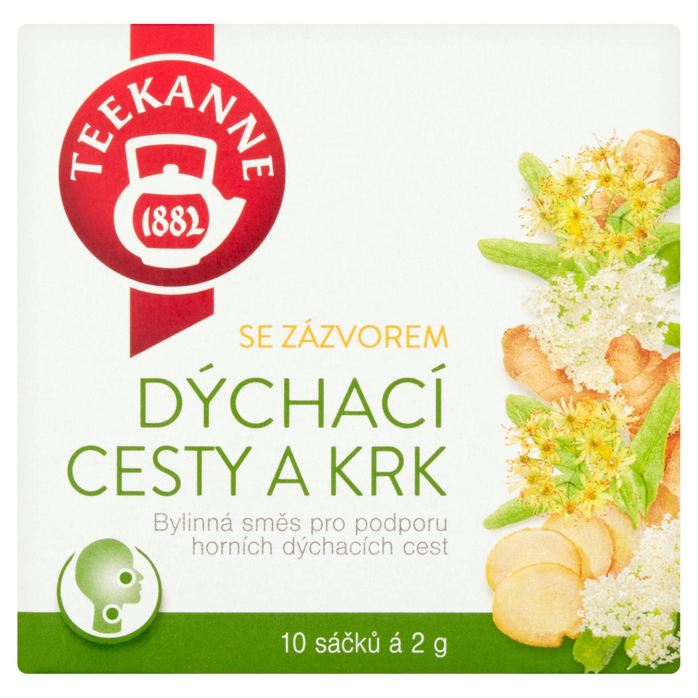 Teekanne Nachlazení se zázvorem, bylinná směs 10x2 g