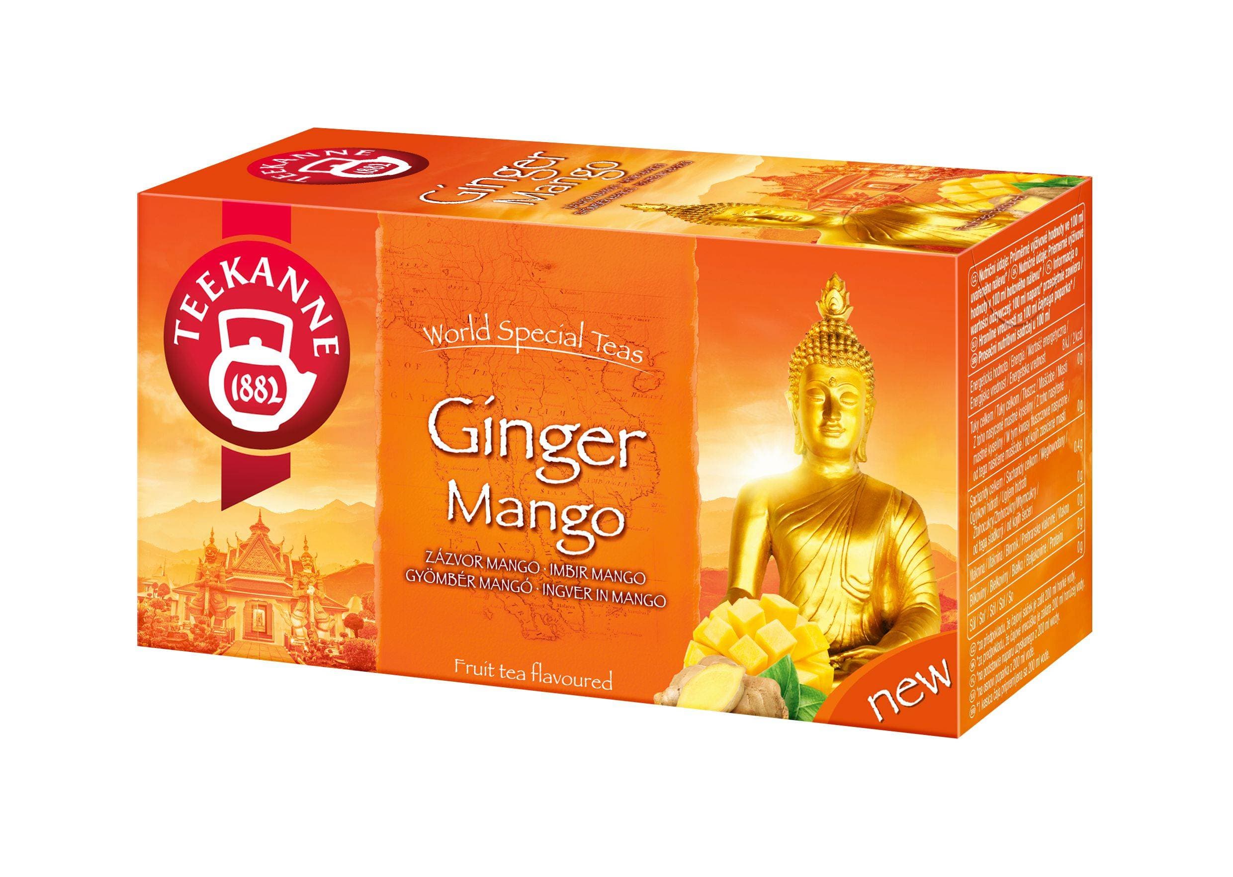 Teekanne Zázvor mango, World Special Teas 20 sáčků 35g