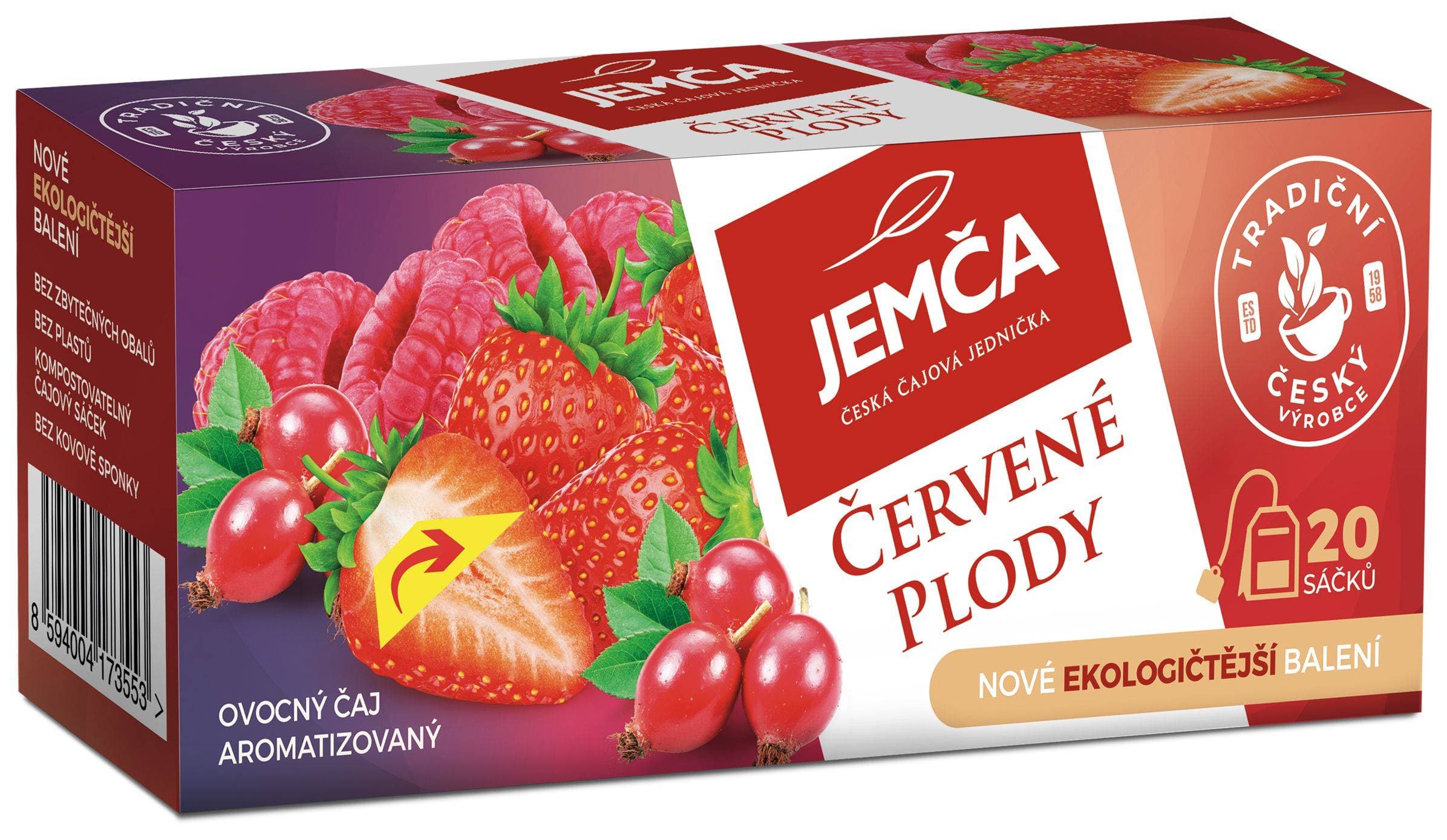 Jemča Červené plody 40g