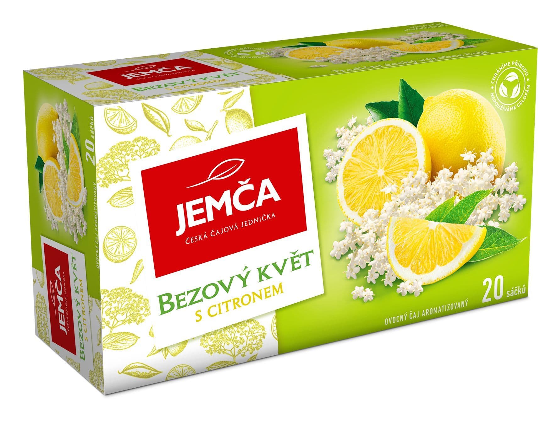 Jemča Bezový květ s citronem 40g