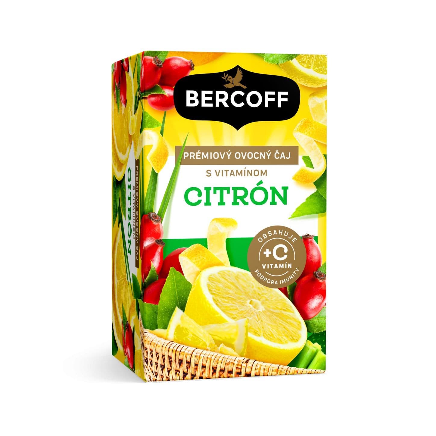 Bercoff Ovocný čaj Citrón s vitamínem C