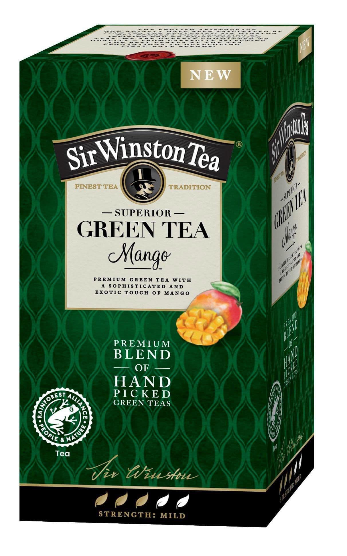 Sir Winston Zelený čaj Mango 35g