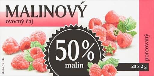 Frape Malinový ovocný čaj 50% malin 40 g