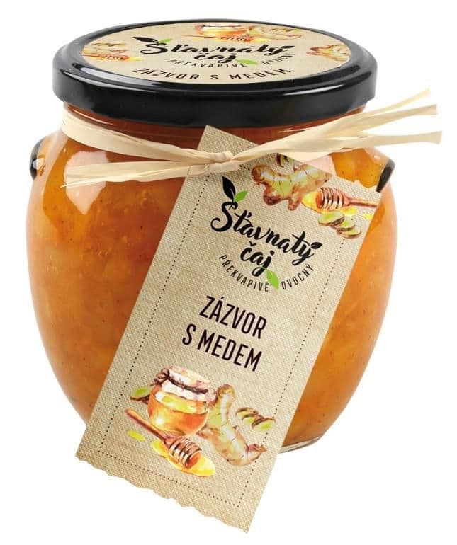 Šťavnatý čaj - Citrusová směs se zázvorem