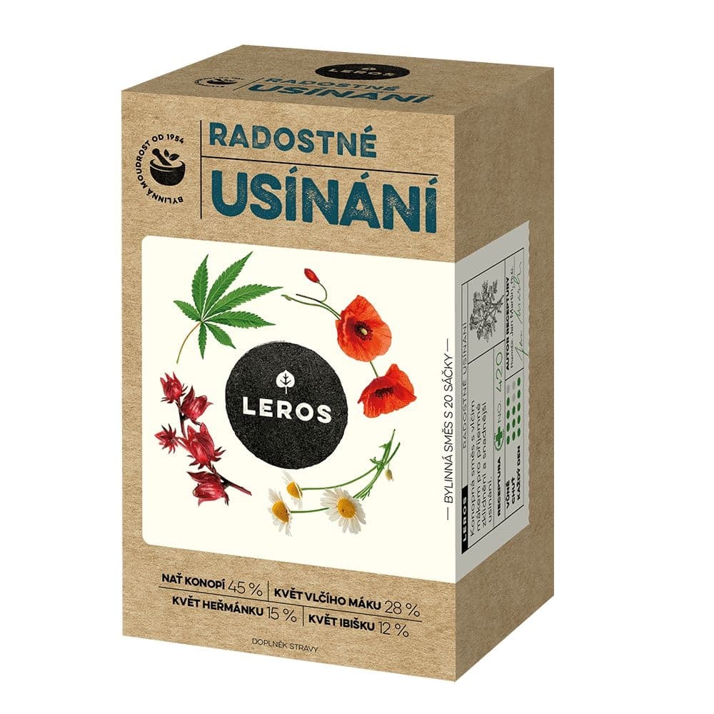 Leros Čaj radostné usínání 30g