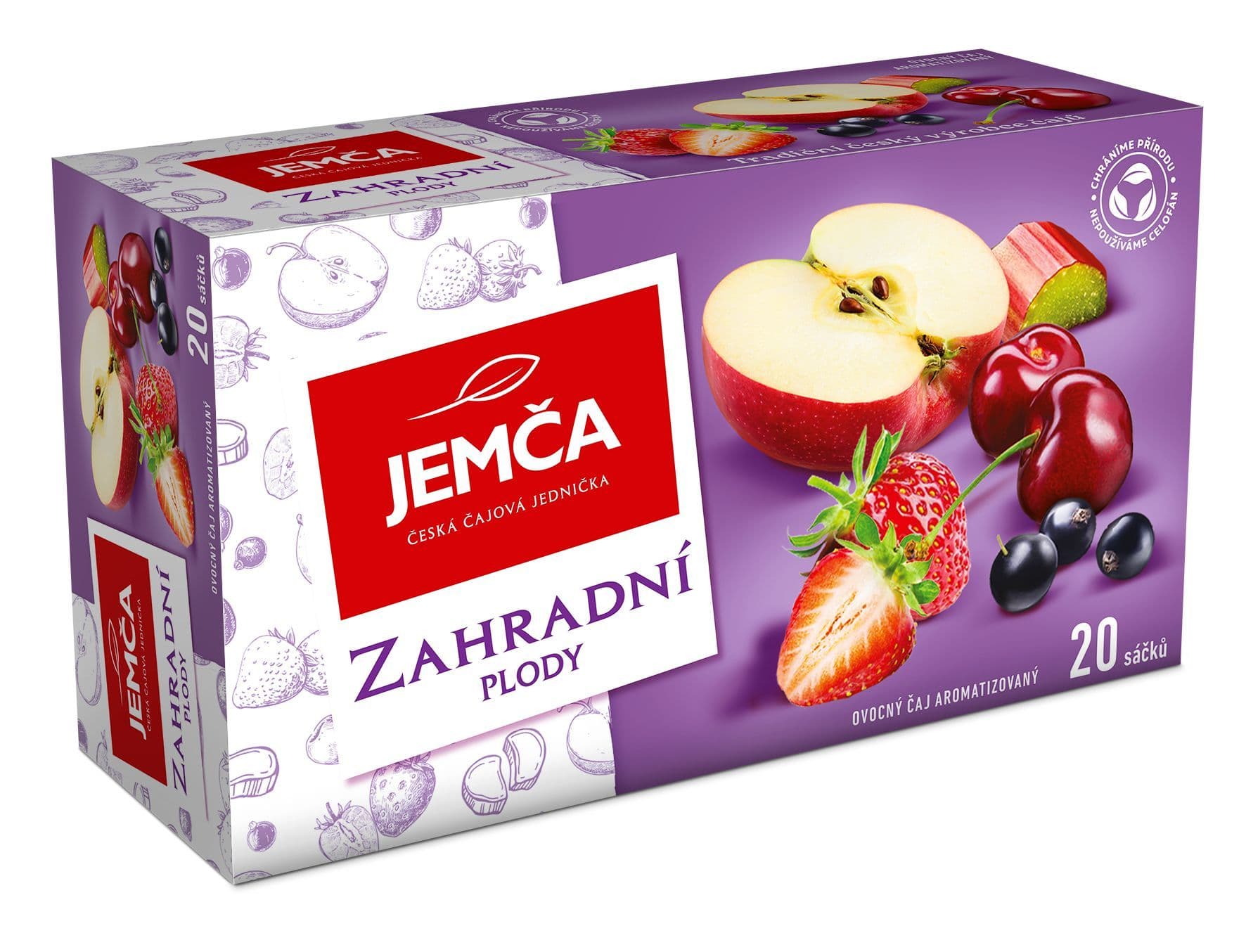 Zahradní plody s rebarborou čaj 40 g