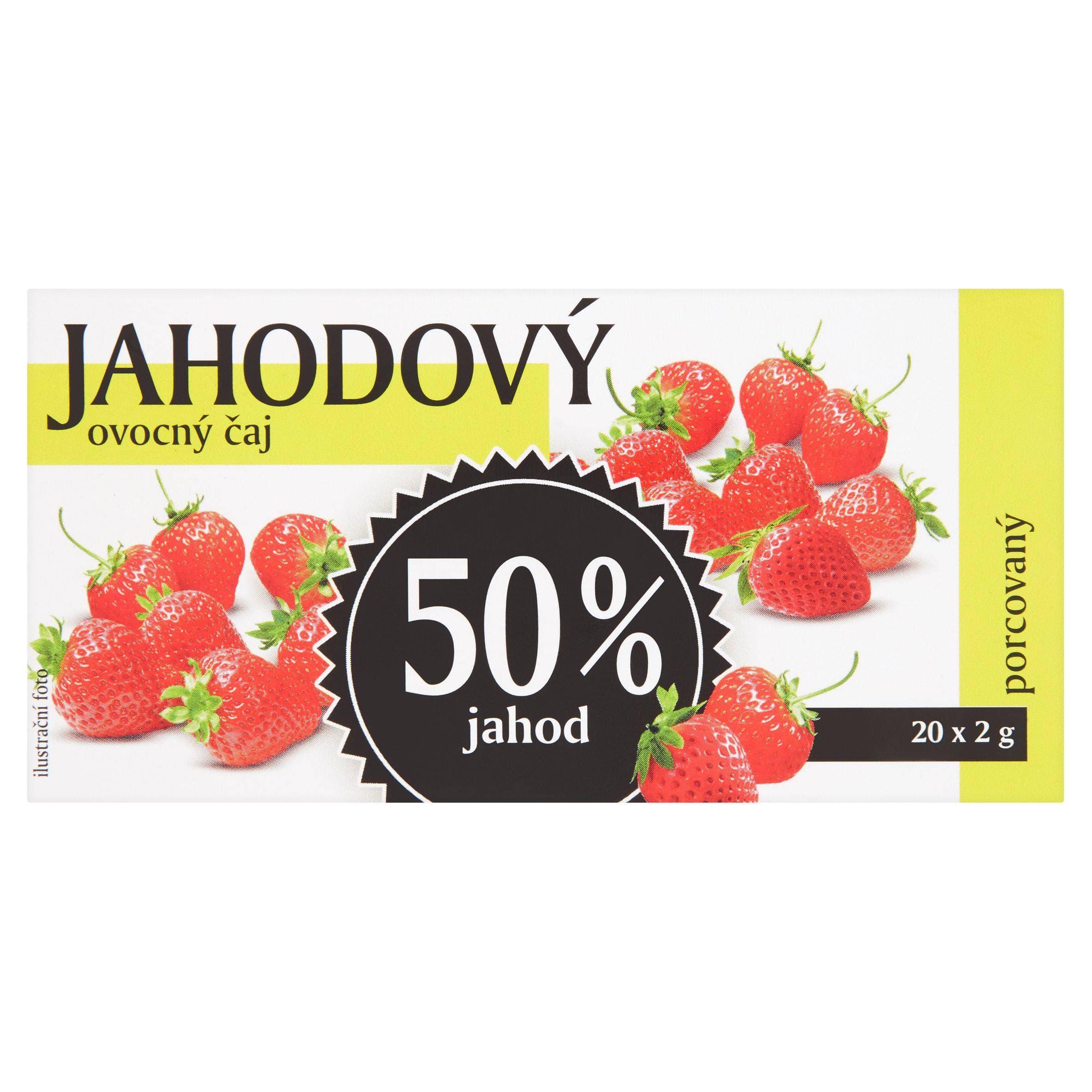 Frape Jahodový ovocný čaj 50% 40 g