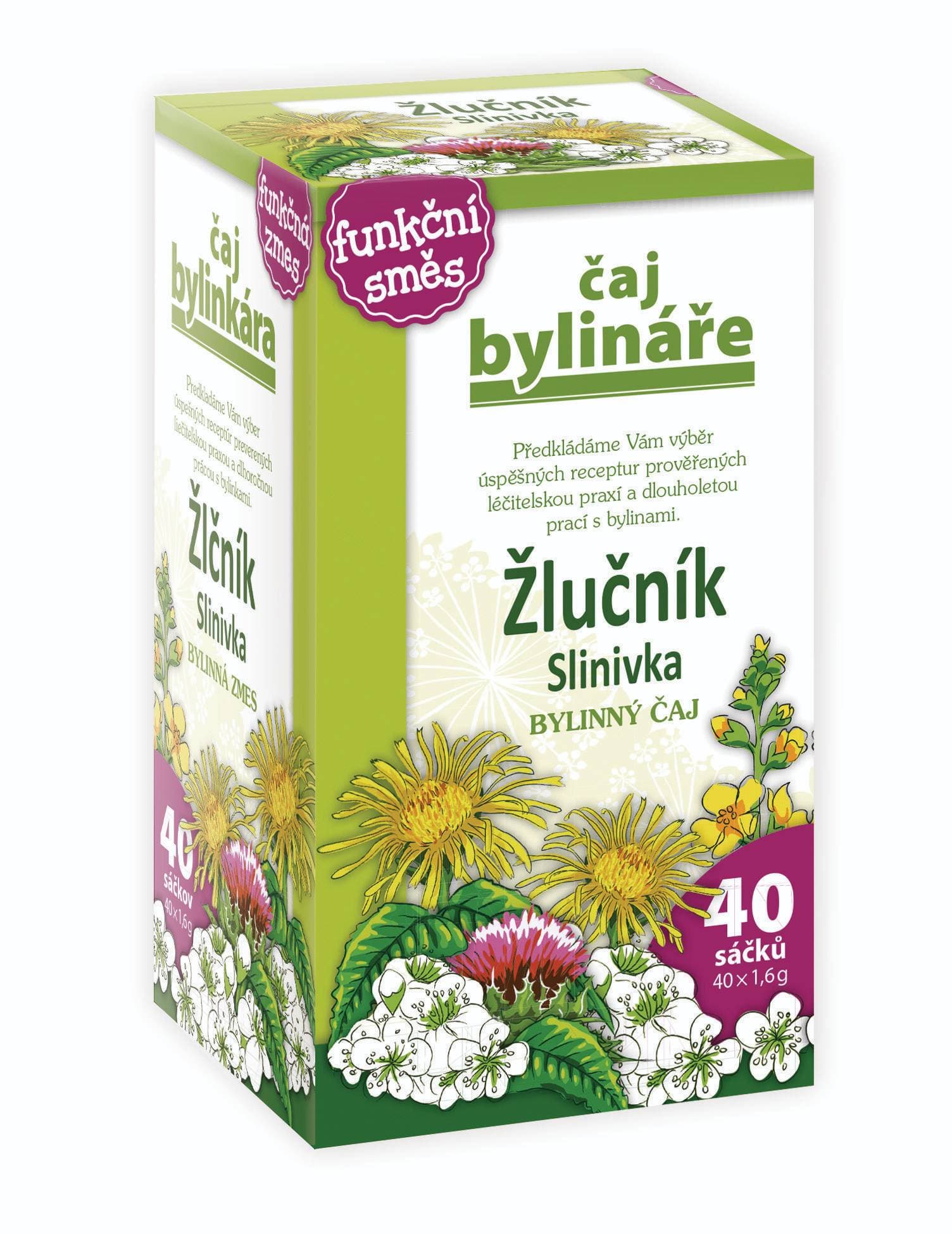Čaj Bylináře Žlučník a slinivka 40x1,6 g