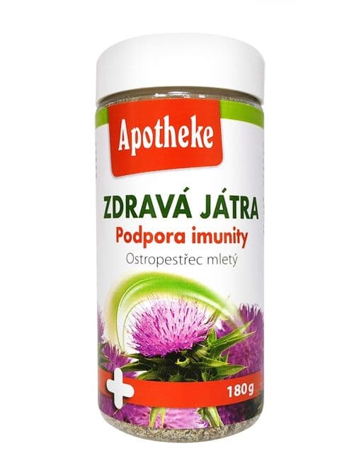Apotheke Čaj Zdravá játra Ostropestřec mletý 180g
