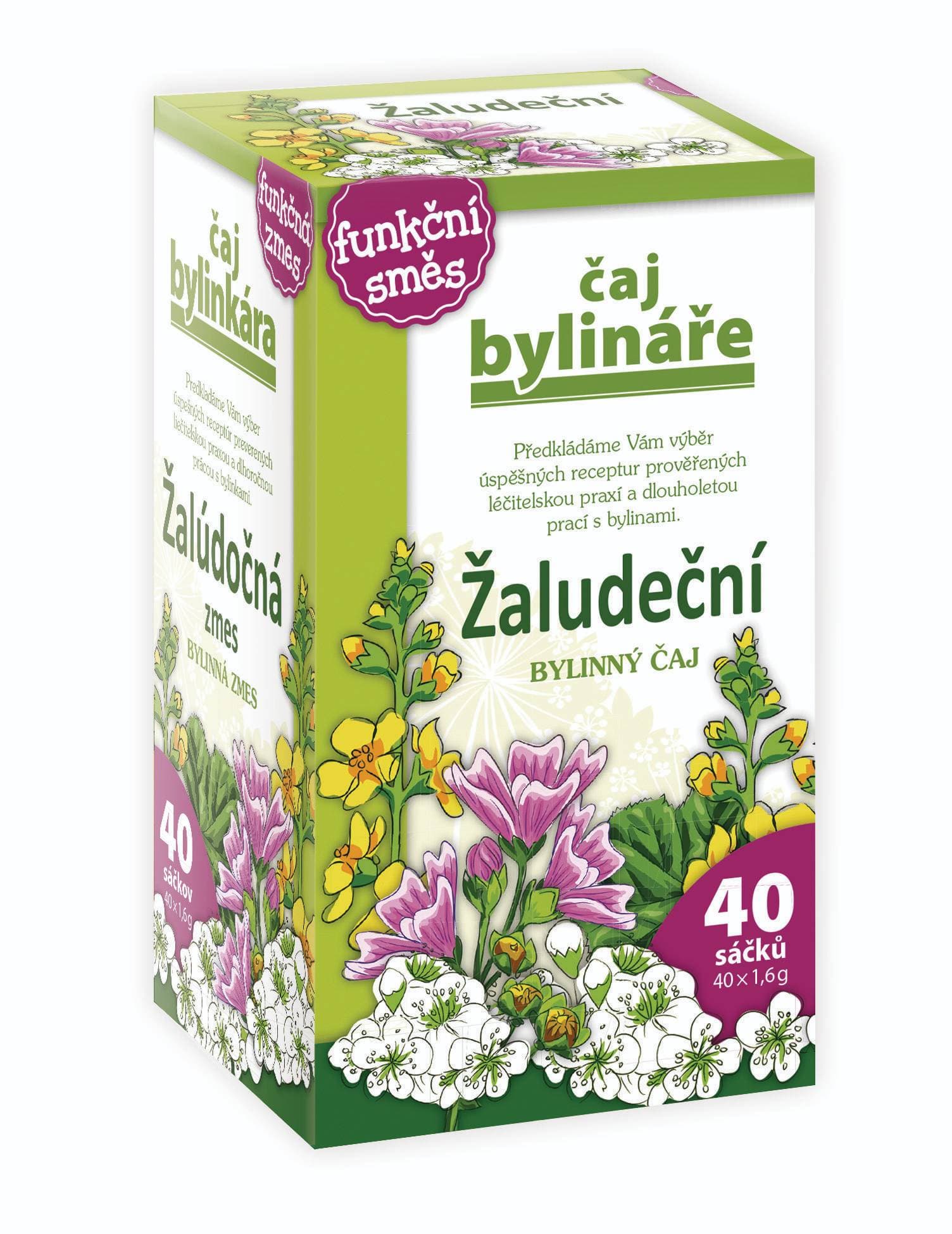 Čaj Bylináře Žaludeční 40x1,6 g