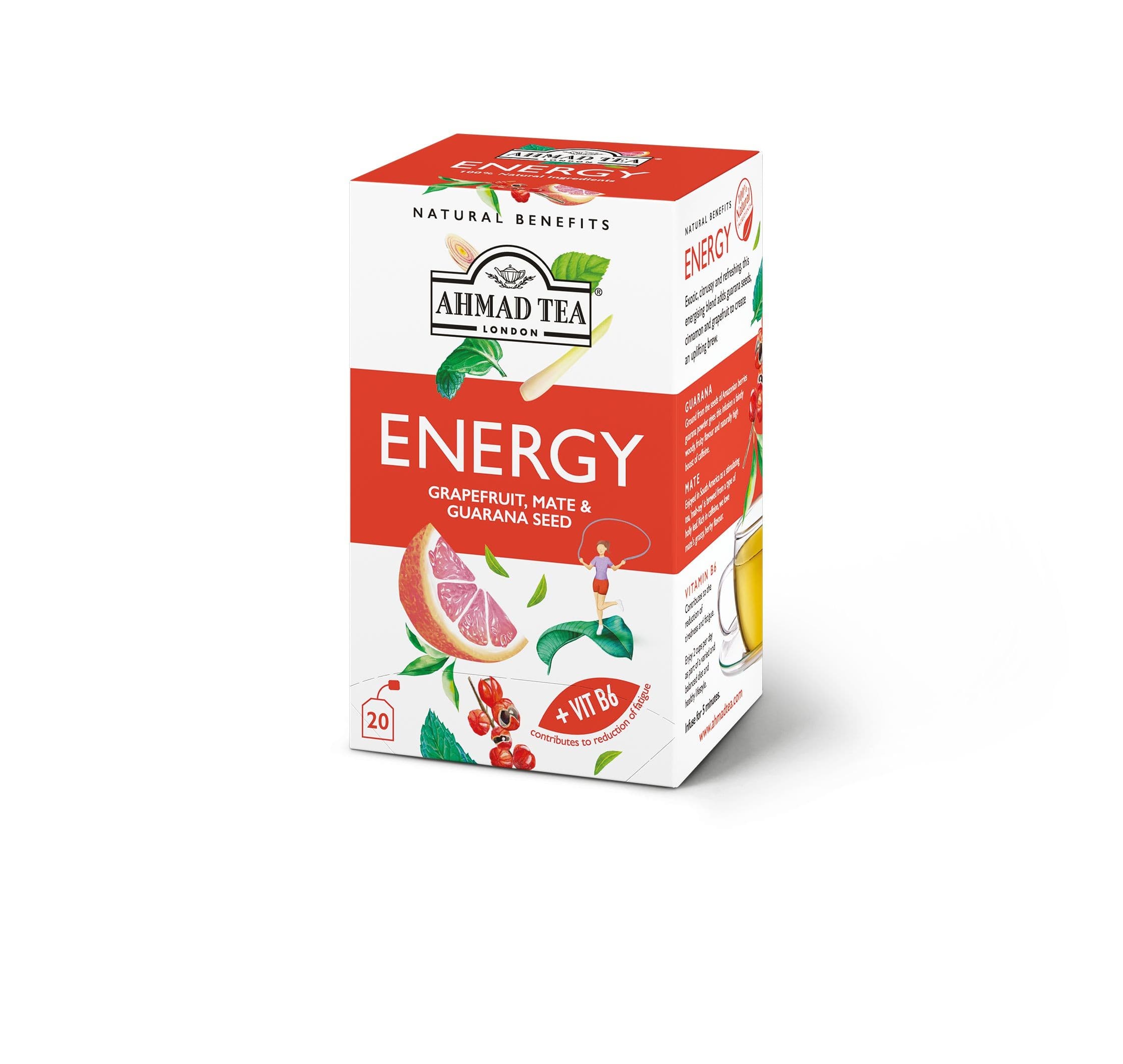 Ahmad Energy funkční čaj 20 x 1,5 g