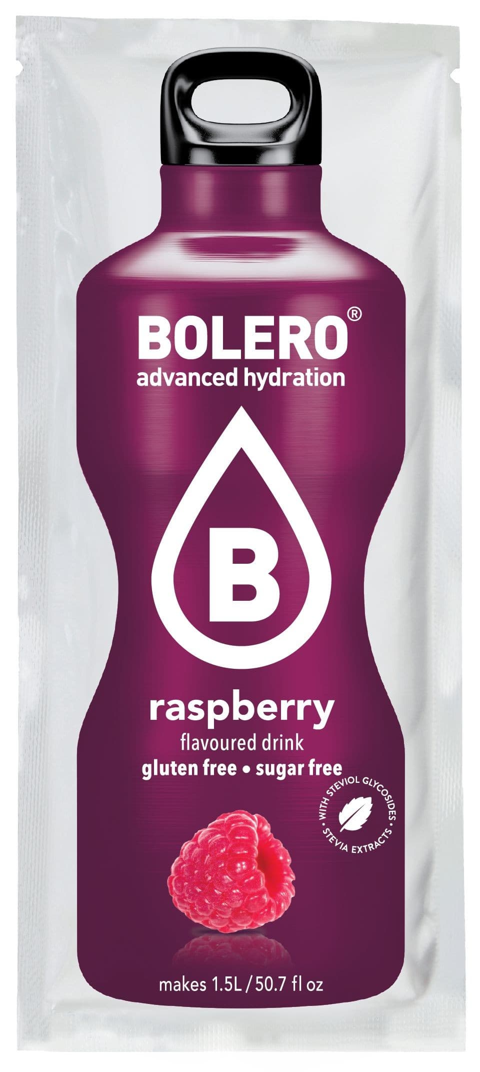 Bolero Nealkoholický nápoj v prášku s malinovou příchutí 9 g