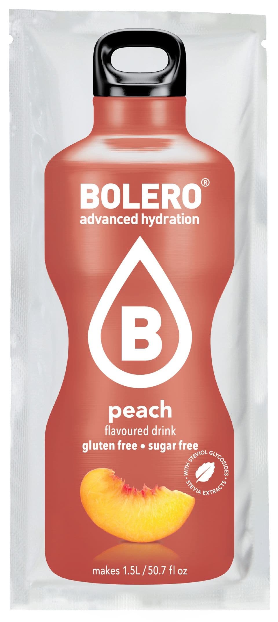 Bolero Nealkoholický nápoj v prášku s broskvovou příchutí 9 g
