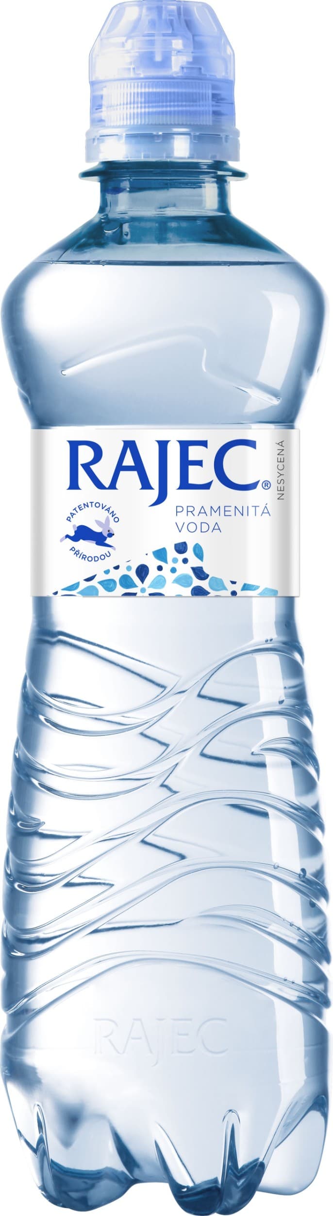 Rajec Pramenitá voda nesycená 0,75 l