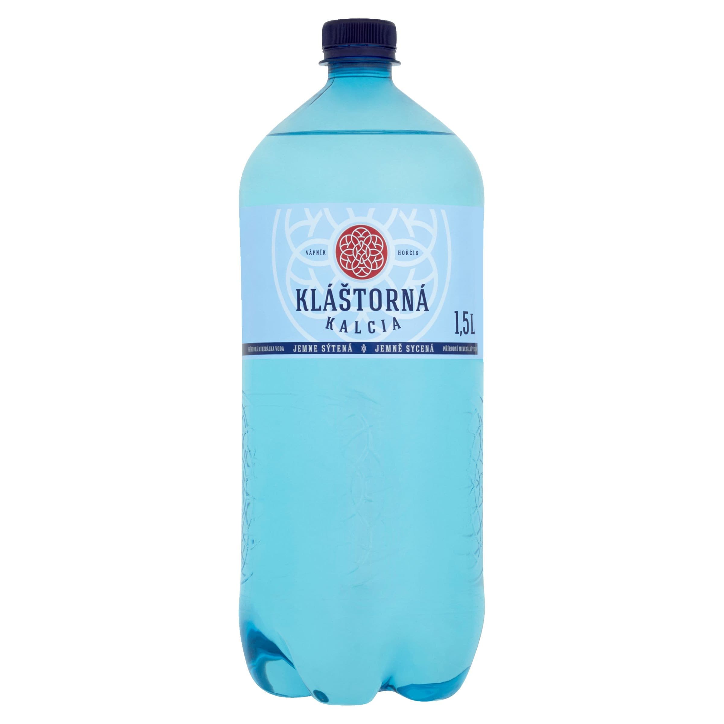 Kláštorná Kalcia jemně sycená 1,5l