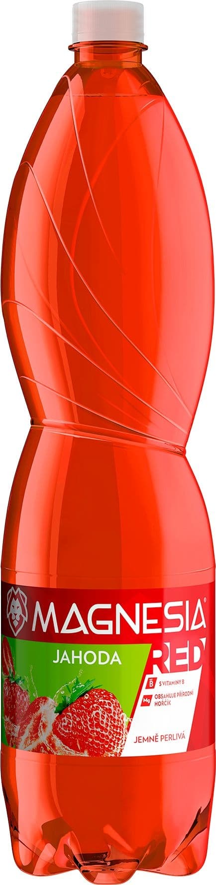 Magnesia Red Jahoda jemně perlivá 1,5 l