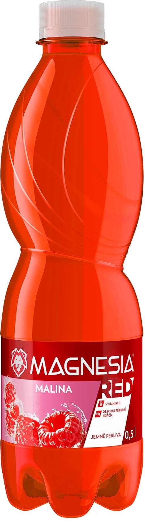 Magnesia Red Malina jemně perlivá 0,5 l