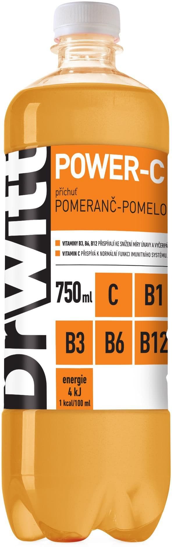 DrWitt Power-C-pomeranč-pomelo 0,75l