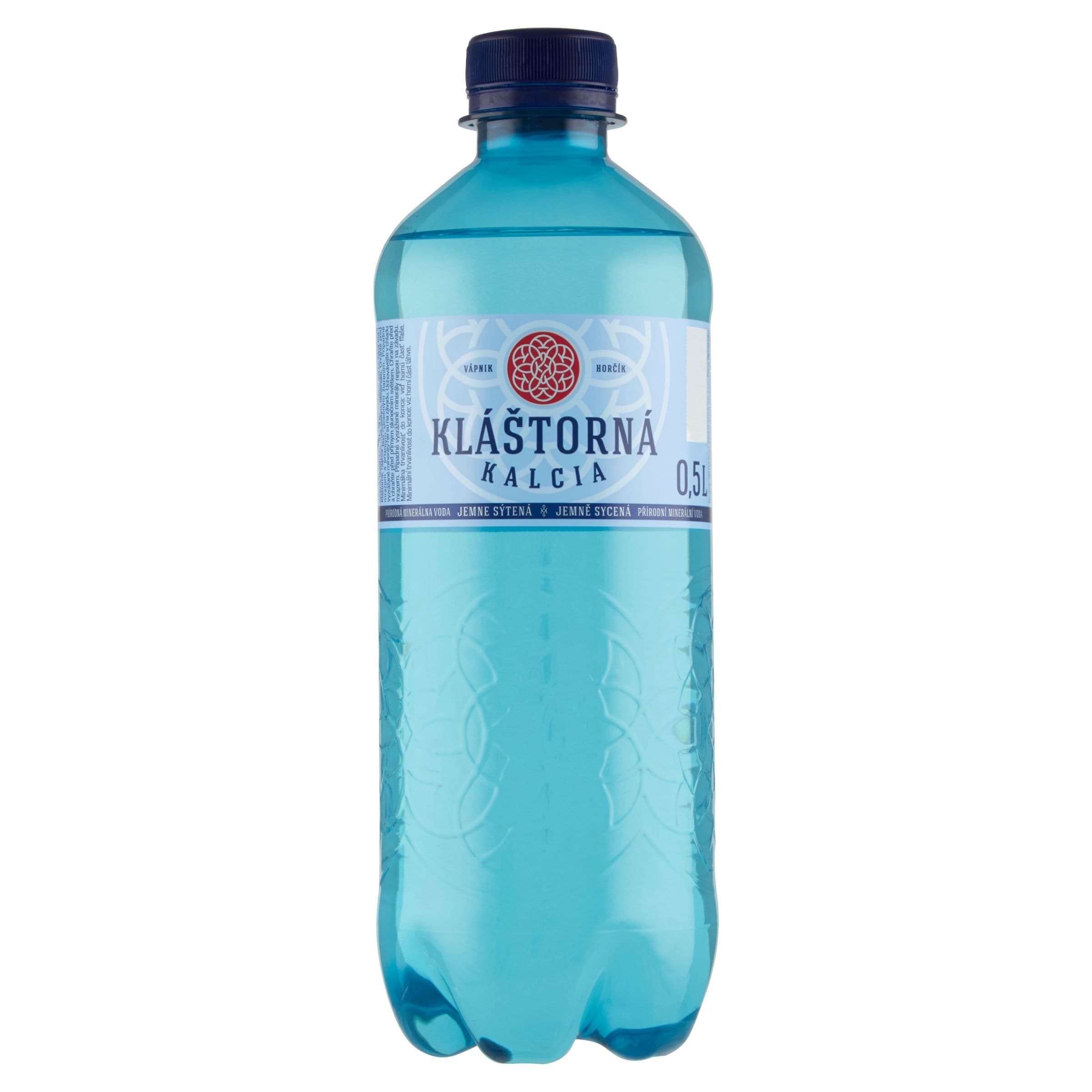 Kláštorná Kalcia jemně sycená 0,5l