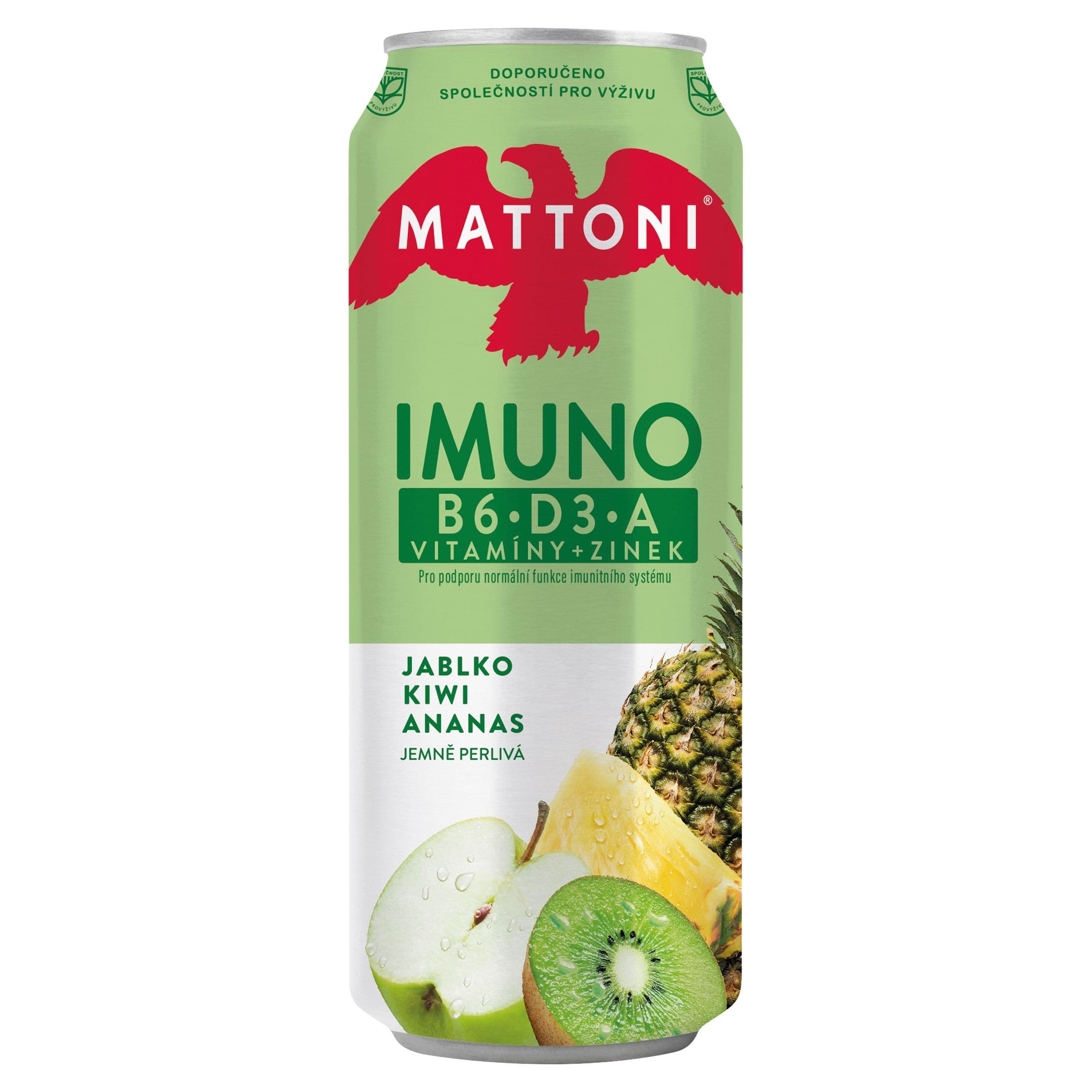 Mattoni Imuno jablko & kiwi & ananas 0,5 l