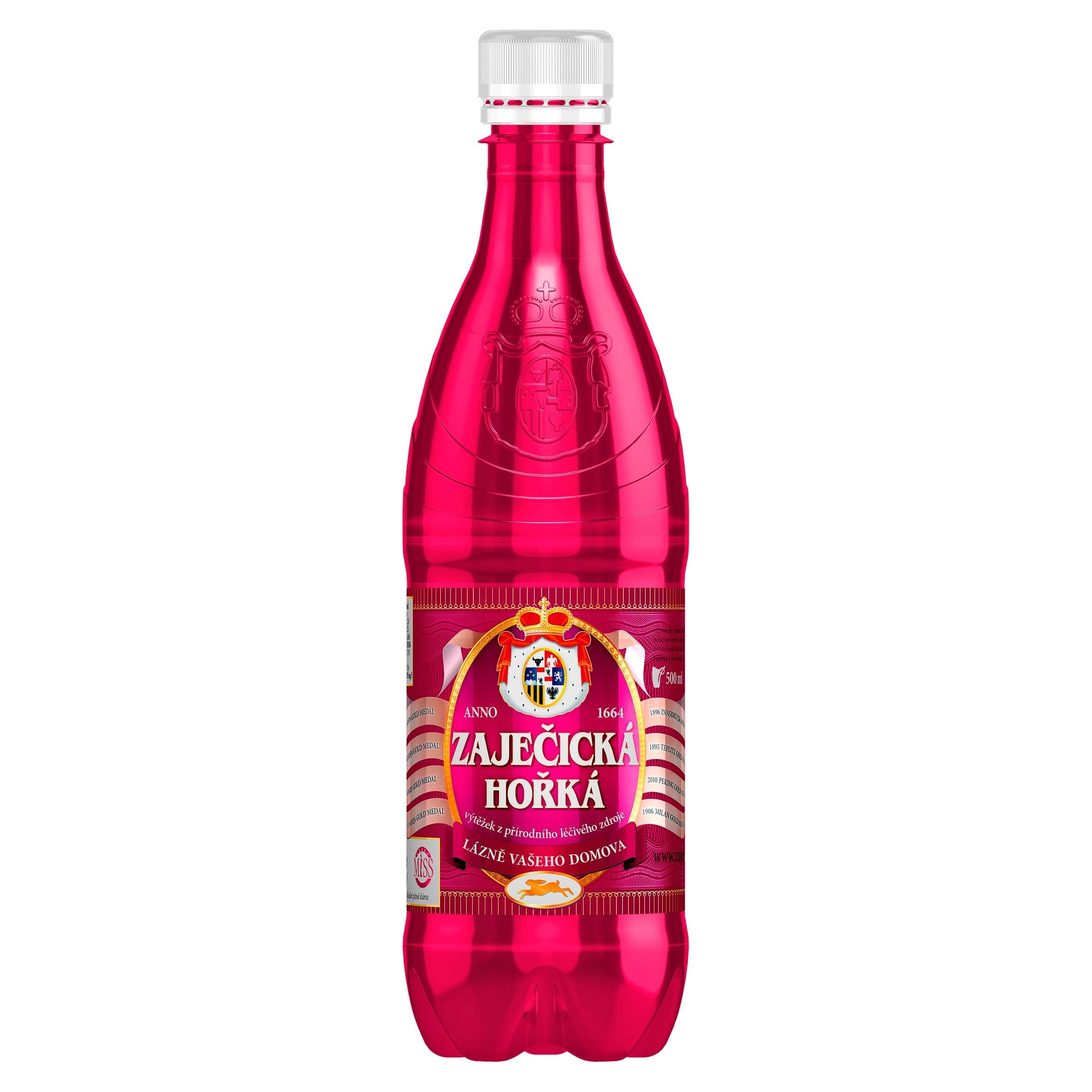 Zaječická Hořká Přírodní minerální voda 0,5 l