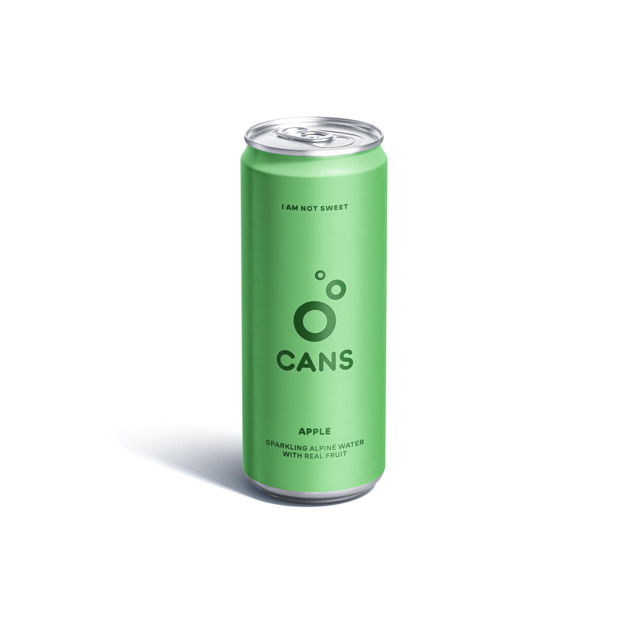 CANS s příchutí jablka a bezinky 330ml