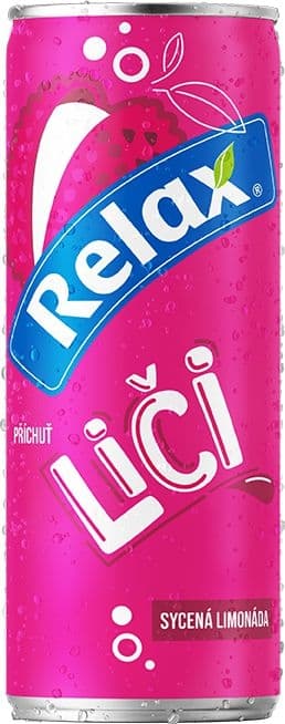 Relax limonáda Liči 0,33 l