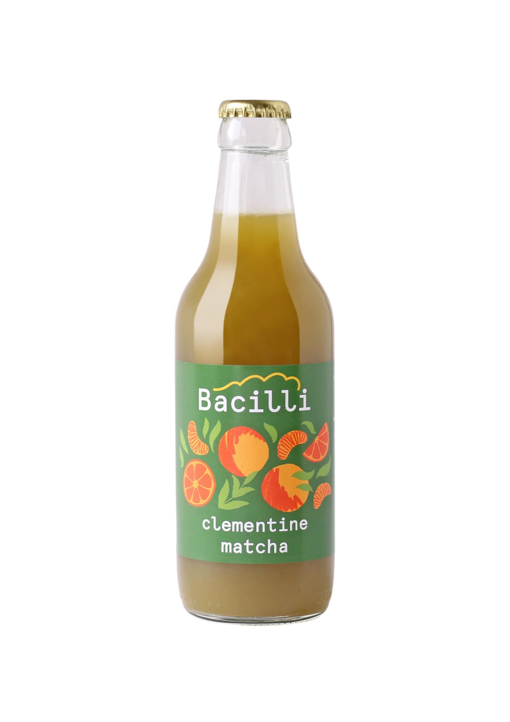 Bacilli Matcha - Clementine, 330ml
