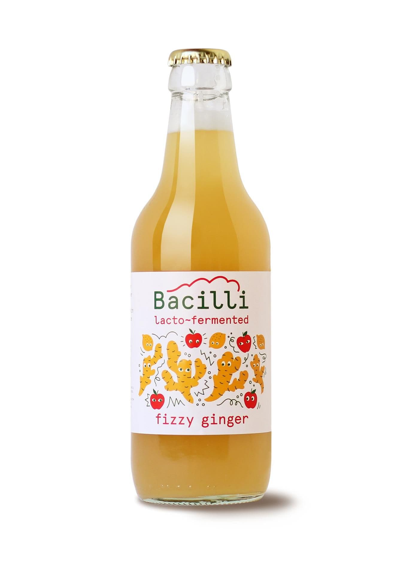 Bacilli BIO Fizzy Ginger limonáda 330ml