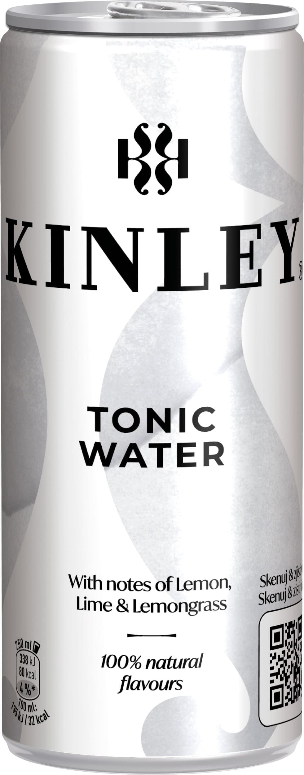 Kinley Tonic Water Plech 0,25l