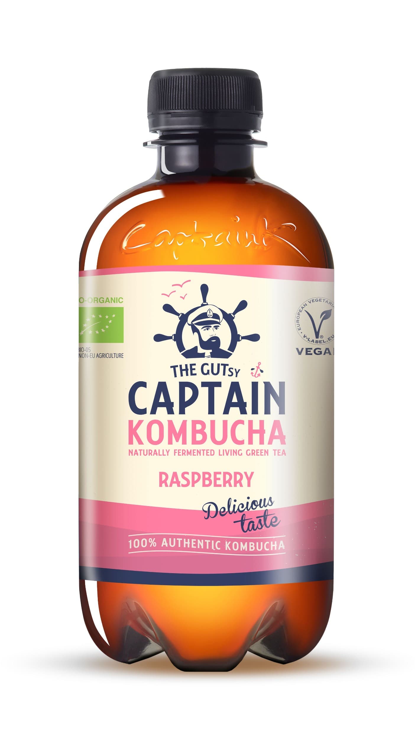 Captain Kombucha Bio Kombucha malina 400ml