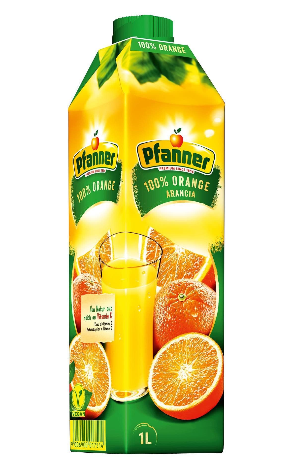 Pfanner Pomeranč 100% 1L