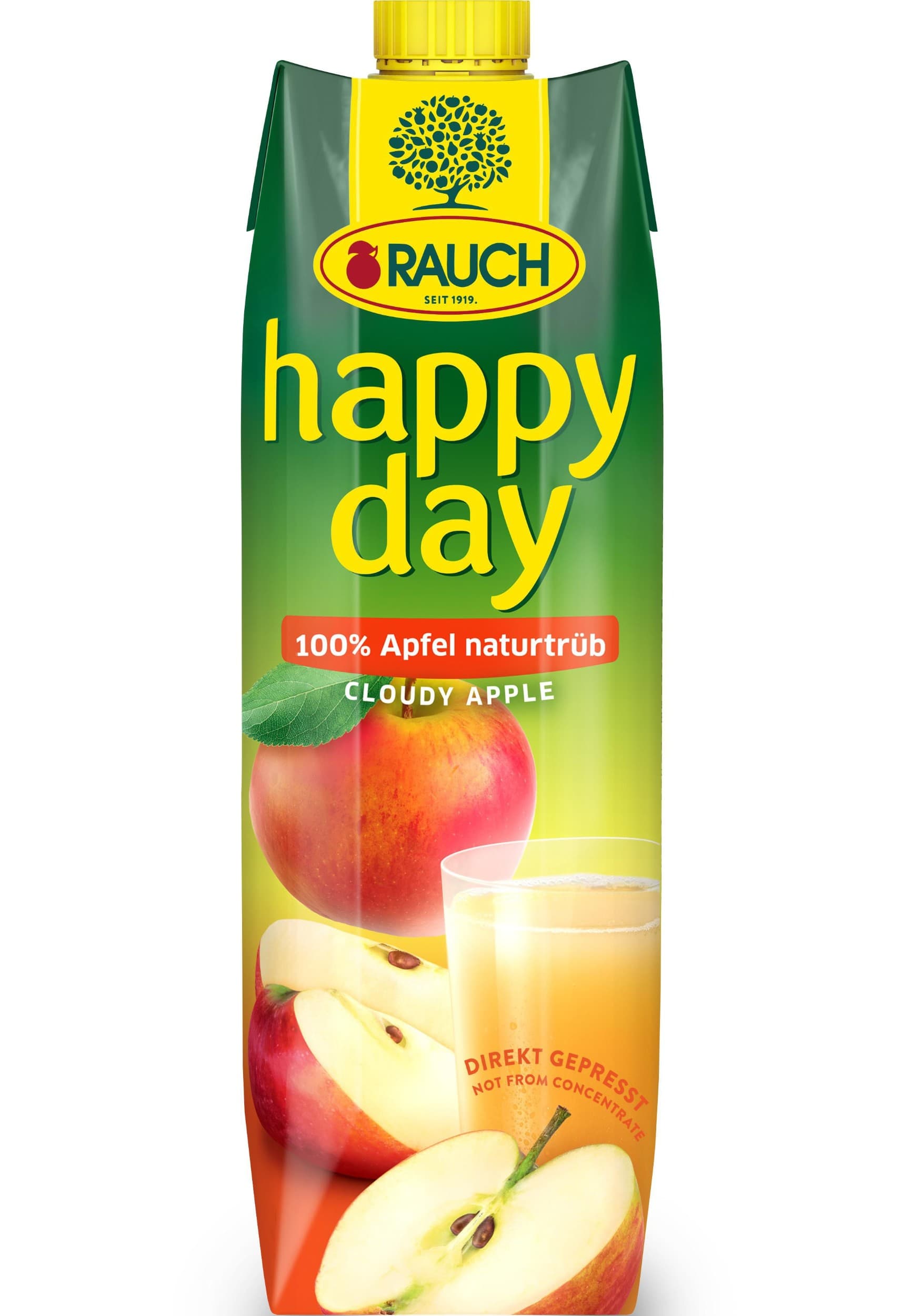 Rauch Happy Day 100% Jablečná šťáva přírodně hustá s vitamínem C 1 l