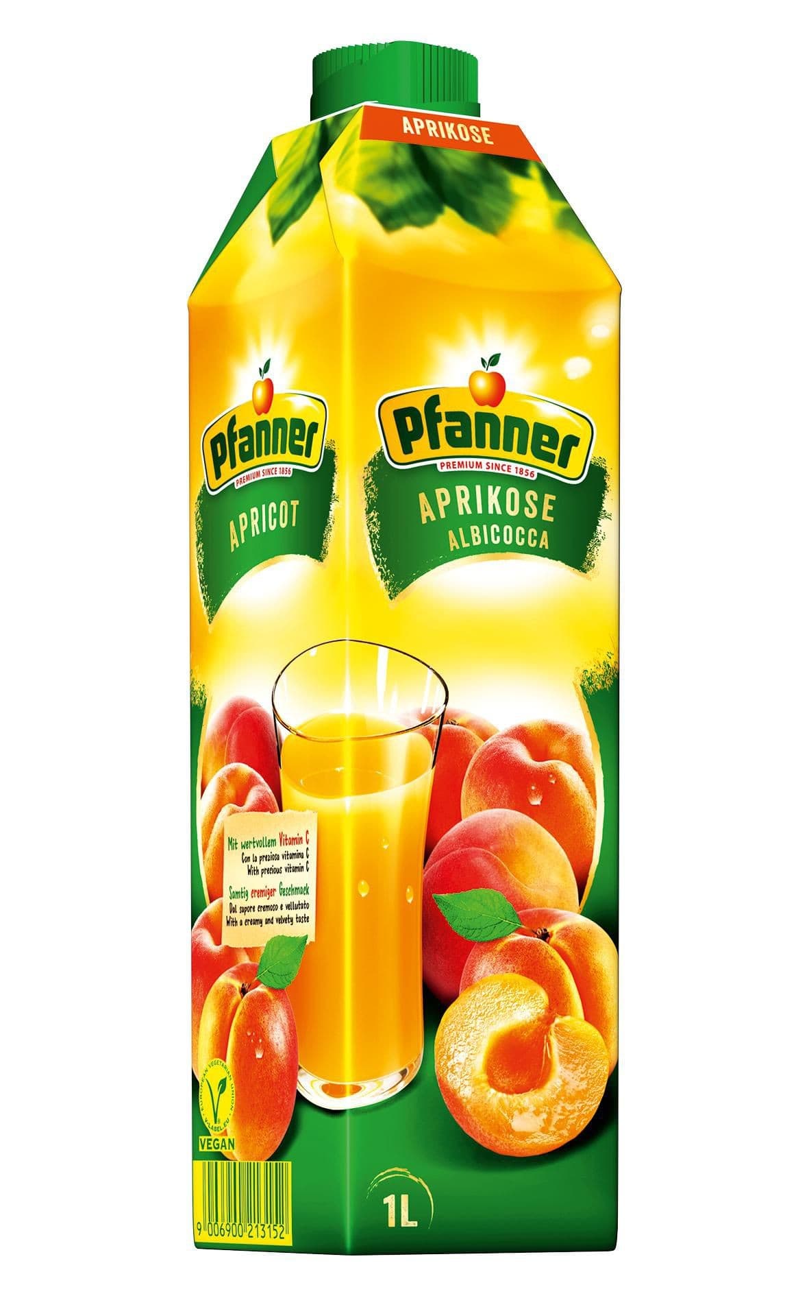 Pfanner Meruňka 40% 1L