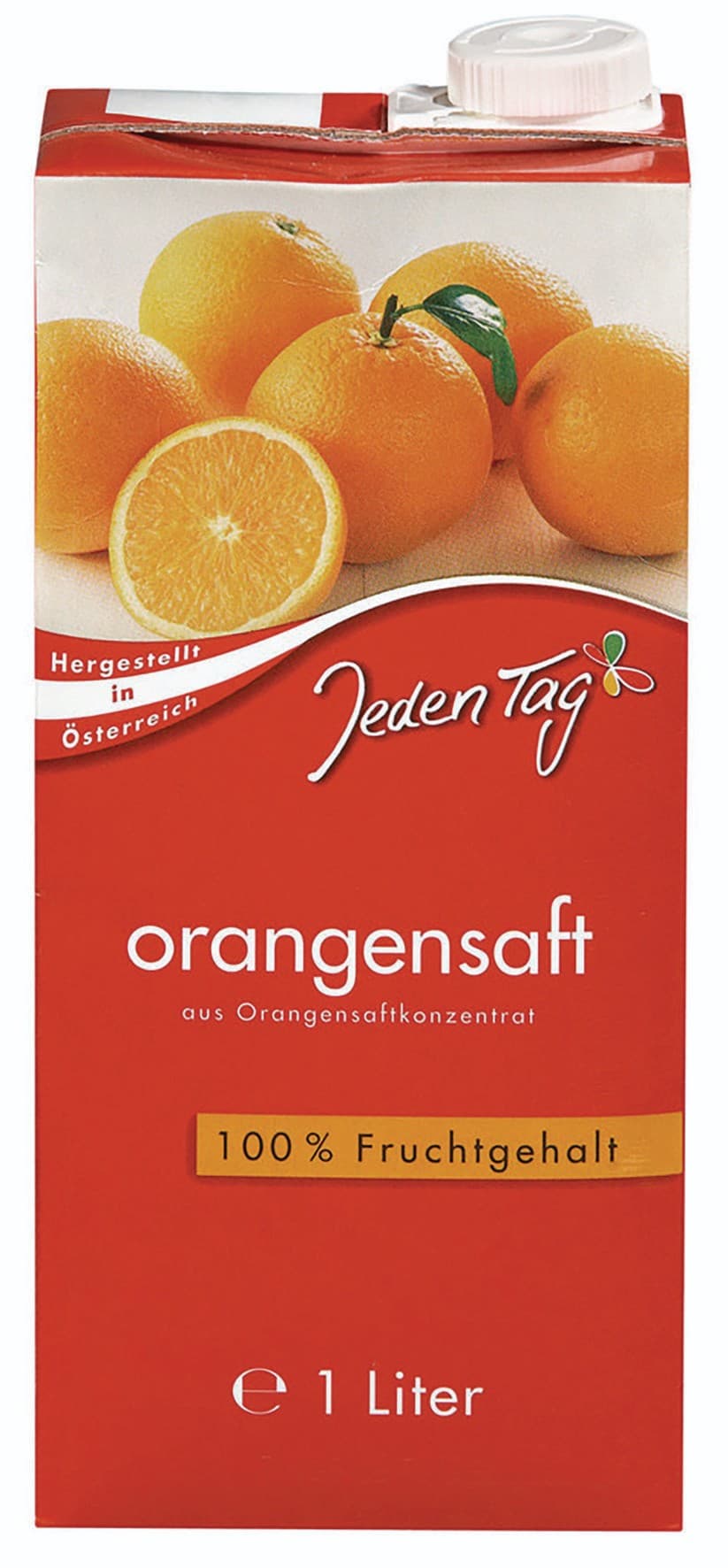 Jeden Tag Pomerančová šťáva 100% 1l