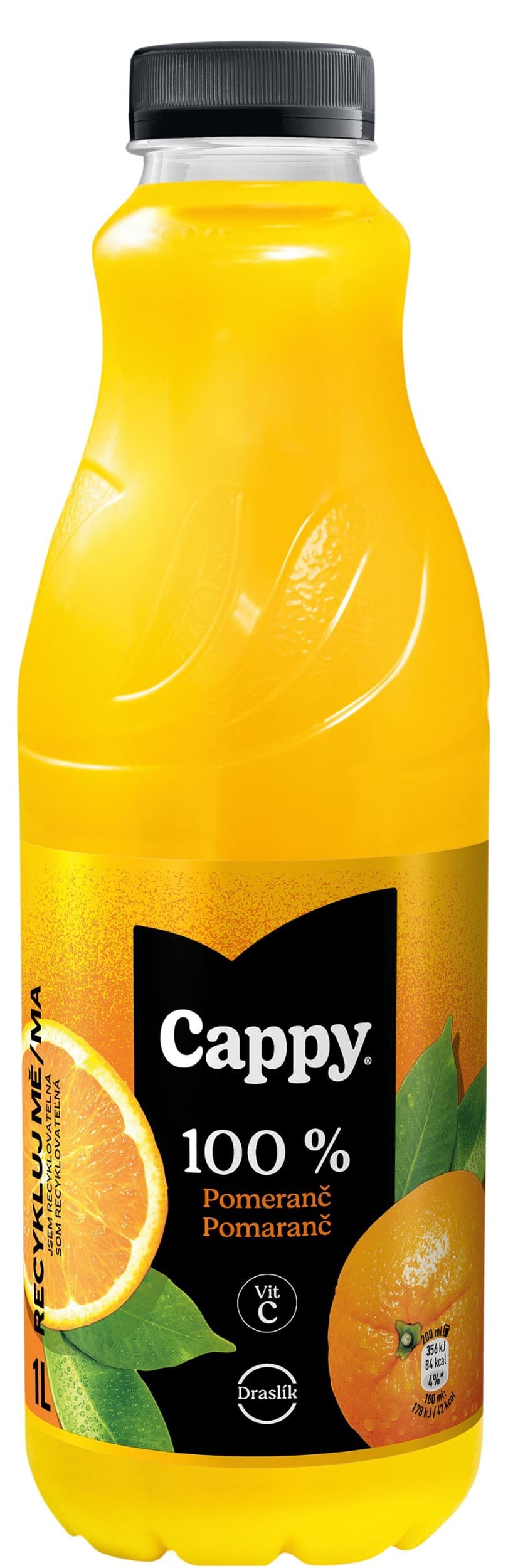 Cappy Pomeranč 100% džus 1 l