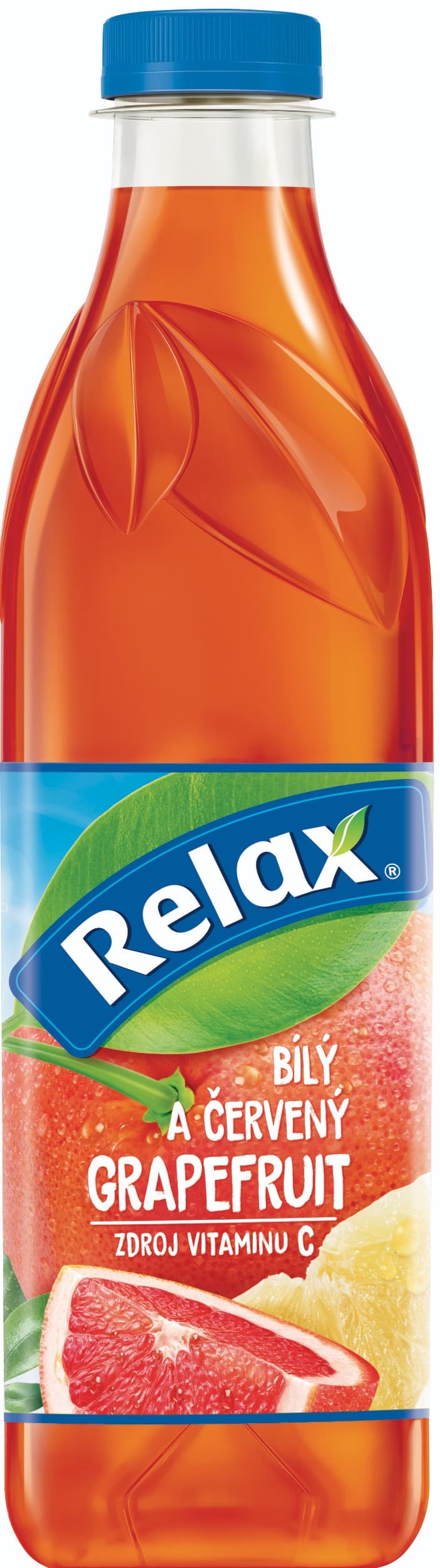 Relax červený a bílý grapefruit 1l