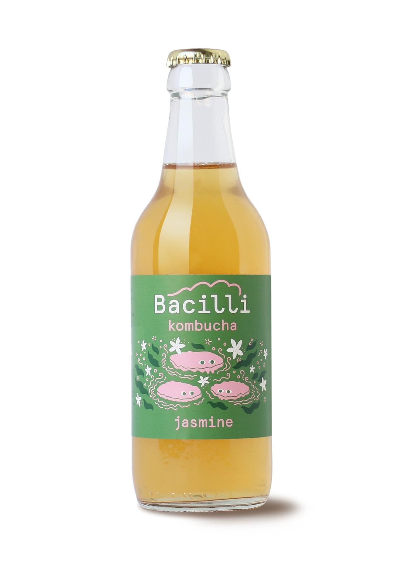 Bacilli kombucha Jasmín 330 ml