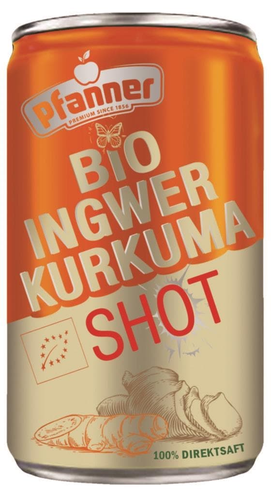 Pfanner BIO Ginger Curcuma shot 150ml