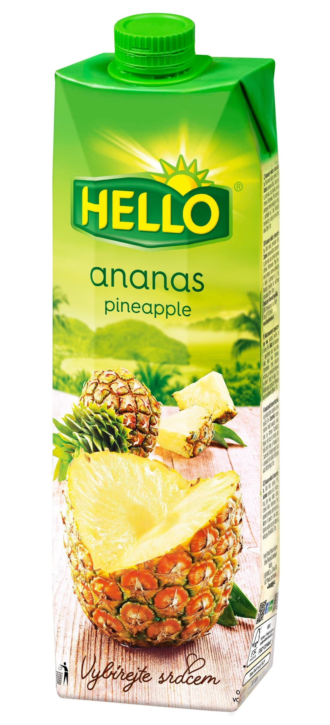 Hello 50% ananas 1 l TPP